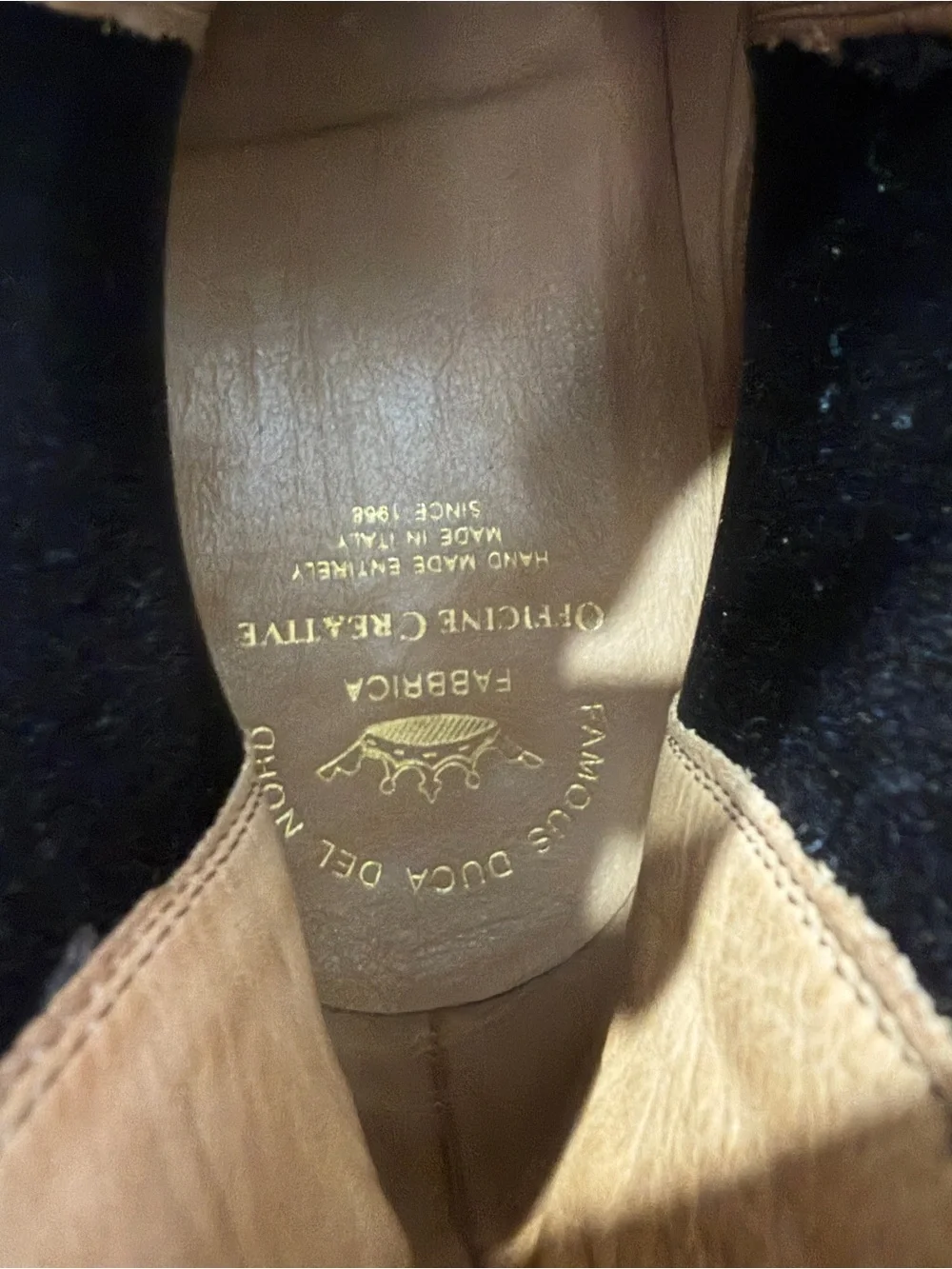 OFFICINE CREATIVE Hopkins Flexi Chelsea Boots Brown Leather Ankle 46 /13 US